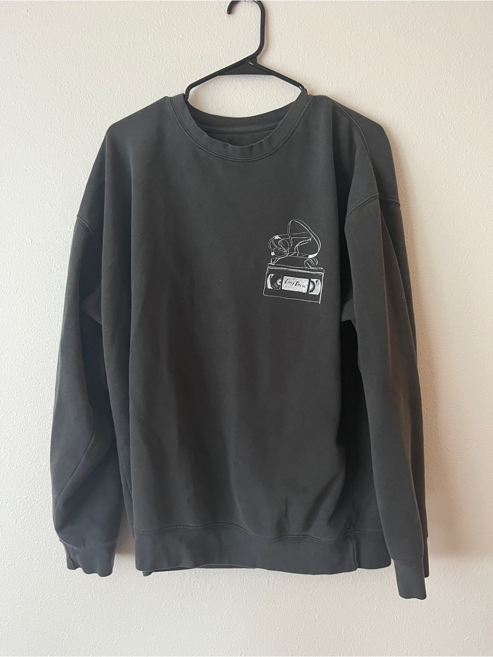 Gray Lucy Dacus Home Video Crewneck